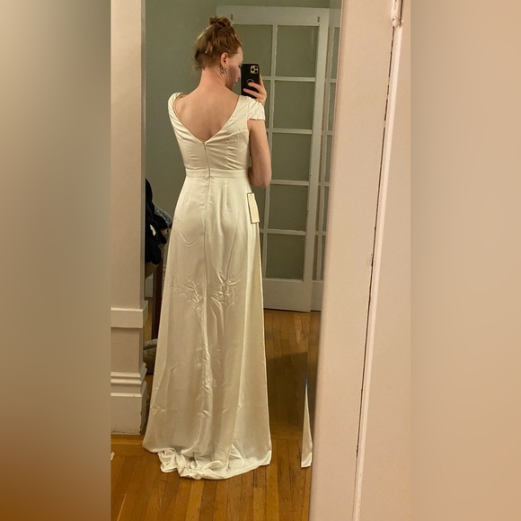 J Crew Vivienne Wedding Dress Size 4 - Picture 4 of 10